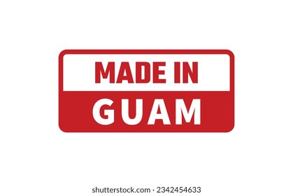 Made In Guam Rubber Stamp