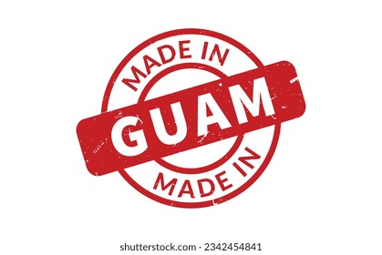 Made In Guam Rubber Stamp