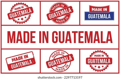 Made In Guatemala Rubber Stamp Set