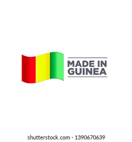 MADE IN GUINEA EMBLEM BADGE