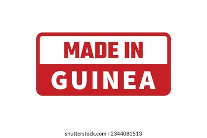 Made In Guinea Rubber Stamp