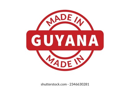 Fabricado En Guyana Con Sello De Caucho