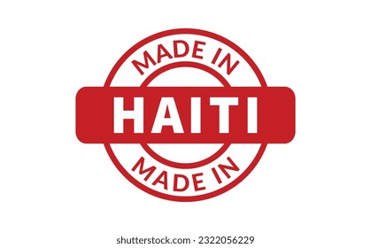 Made In Haiti Rubber Stamp