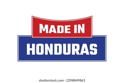 Fabricado En Honduras Vector De Sello