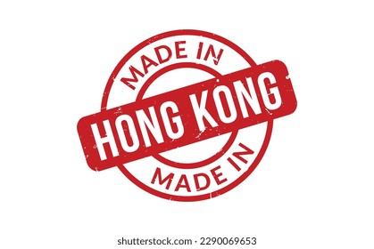 Made In Hong Kong Rubber Stamp