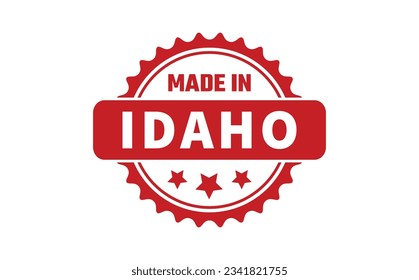 Made In Idaho Rubber Stamp