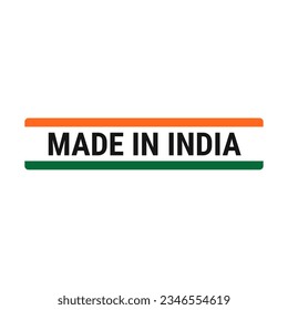 Made In India Rectangle Shape Flag For Product Source
