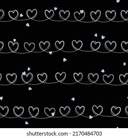 I made an interesting and fun pattern using the shape of a heart,