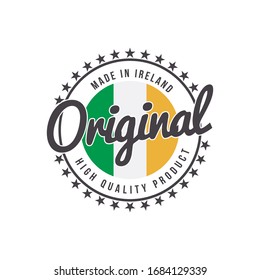 MADE IN IRELAND EMBLEM BADGE