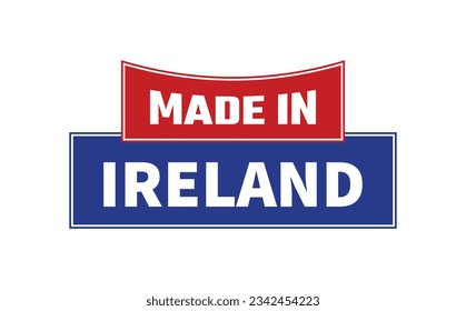Made In Ireland Seal Vector