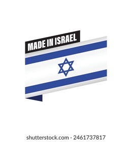 Cinta de la bandera de Israel