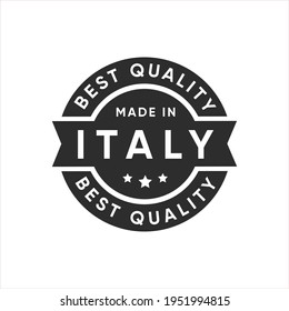 Made in Italy Best quality badge  