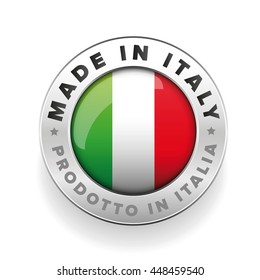 Made in Italy button