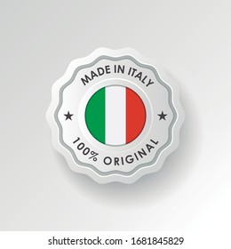 MADE IN ITALY EMBLEM BADGE