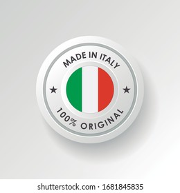 MADE IN ITALY EMBLEM BADGE