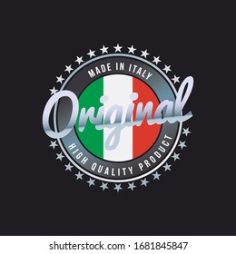 MADE IN ITALY EMBLEM BADGE