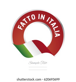 Made in Italy (Italian language - Fatto in Italia)