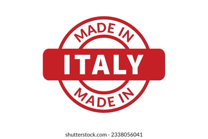 Made In Italy Rubber Stamp