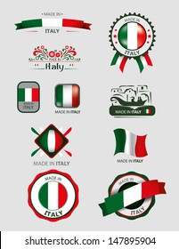 Made in Italy, Seals, Flags