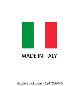 Made in Italy sign