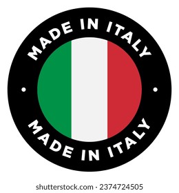 Made in Italy Sign Signage Banner Badge Label Vector EPS PNG Transparent No Background Clip Art Vector EPS PNG 