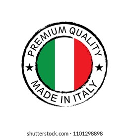 made in italy stamp design