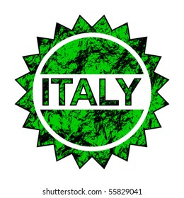 made in italy star label