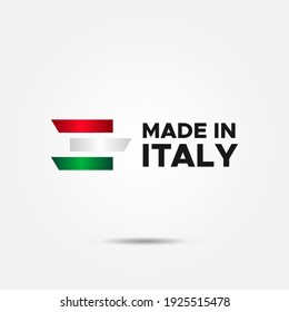 Made In Italy Vector Design Template Background