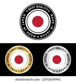 Made in Japan Badge Tag Seal 100% Organic Made with Love
