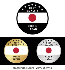 Made in Japan Badge Tag Seal 100% Organic Made with Love