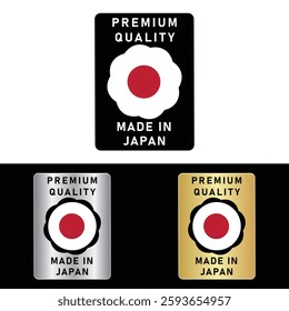 Made in Japan Badge Tag Seal 100% Organic Made with Love