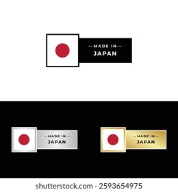 Made in Japan Badge Tag Seal 100% Organic Made with Love
