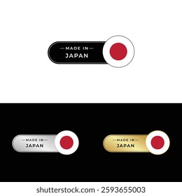 Made in Japan Badge Tag Seal 100% Organic Made with Love