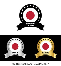 Made in Japan Badge Tag Seal 100% Organic Made with Love