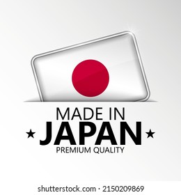 Made in Japan graphic and label. Element of impact for the use you want to make of it.