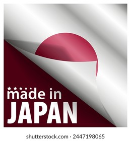 Made in Japan graphic and label. Element of impact for the use you want to make of it.