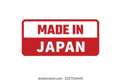 Made In Japan Rubber Stamp