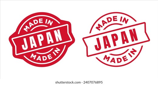 Made in Japan Stamp. Vector illustration