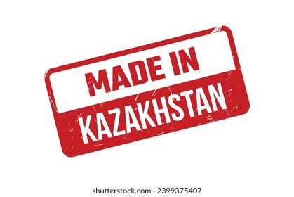 Fabricado En Kazajistán Con Sello De Caucho