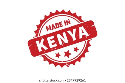 Made in Kenia Rubber Stamp