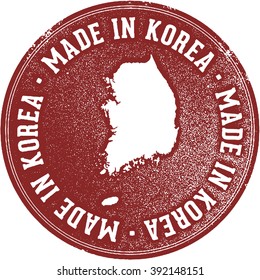 Made in Korea Rubber Product Stamp