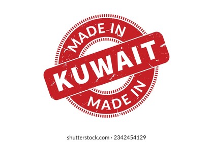 Made In Kuwait Rubber Stamp