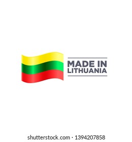 MADE IN LITHUANIA EMBLEM BADGE