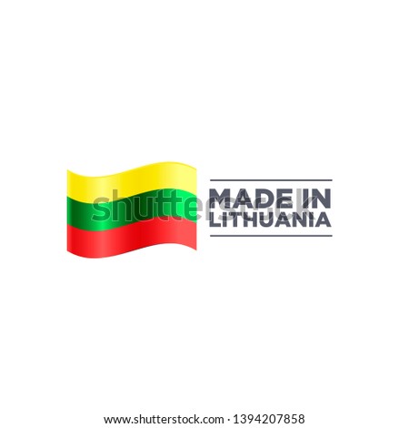 MADE IN LITHUANIA EMBLEM BADGE