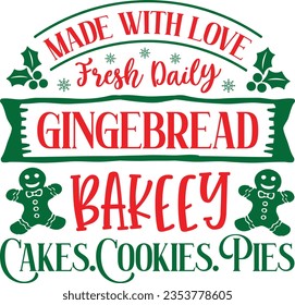 Made With Love - Christmas Design