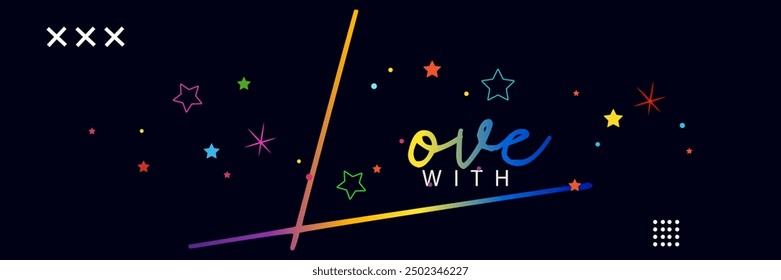 Made with love lettering with heart symbol. Hand drawn black line calligraphy. Ink vector inscription isolated on white background, with love hand lettering inscription