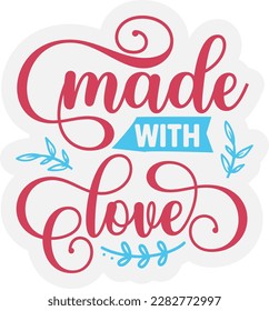 Made With Love svg ,Small Business design, Small Business Svg design