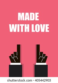 MADE WITH LOVE typography