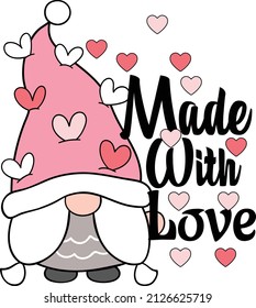 Diseñado con el Vector de Amor 