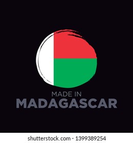 MADE IN MADAGASCAR EMBLEM BADGE